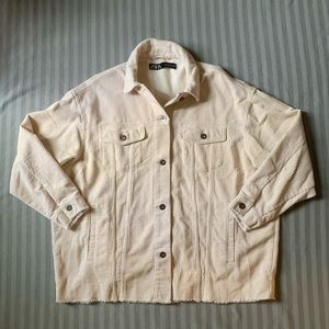 Zara Corduroy Shacket